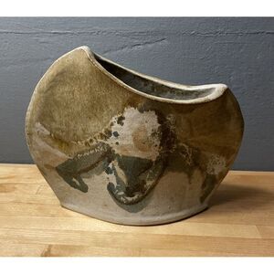 Studio Art Pottery Vase By Barbara Dalton - Signed